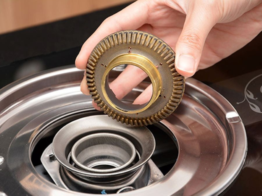 Neu bep ga xuat hien nhung van de nay, can xu ly ngay