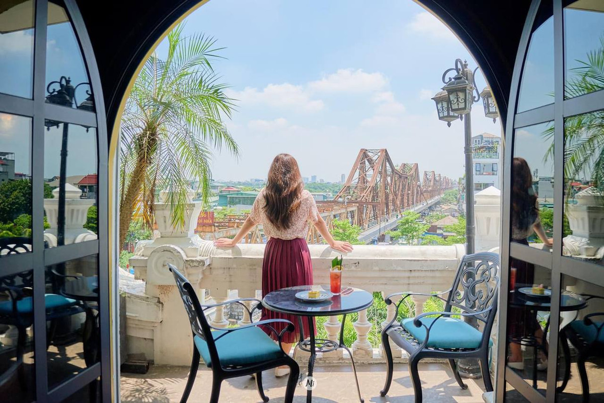 Nhung quan ca phe o Ha Noi duoc khach Tay lang xe-Hinh-4