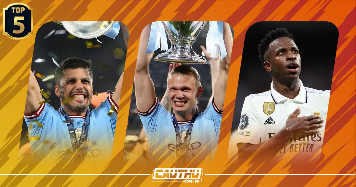 Top 5 cầu thủ hay nhất Champions League mùa 2022/23 Top 5 cau thu hay nhat Champions League mua 2022/23