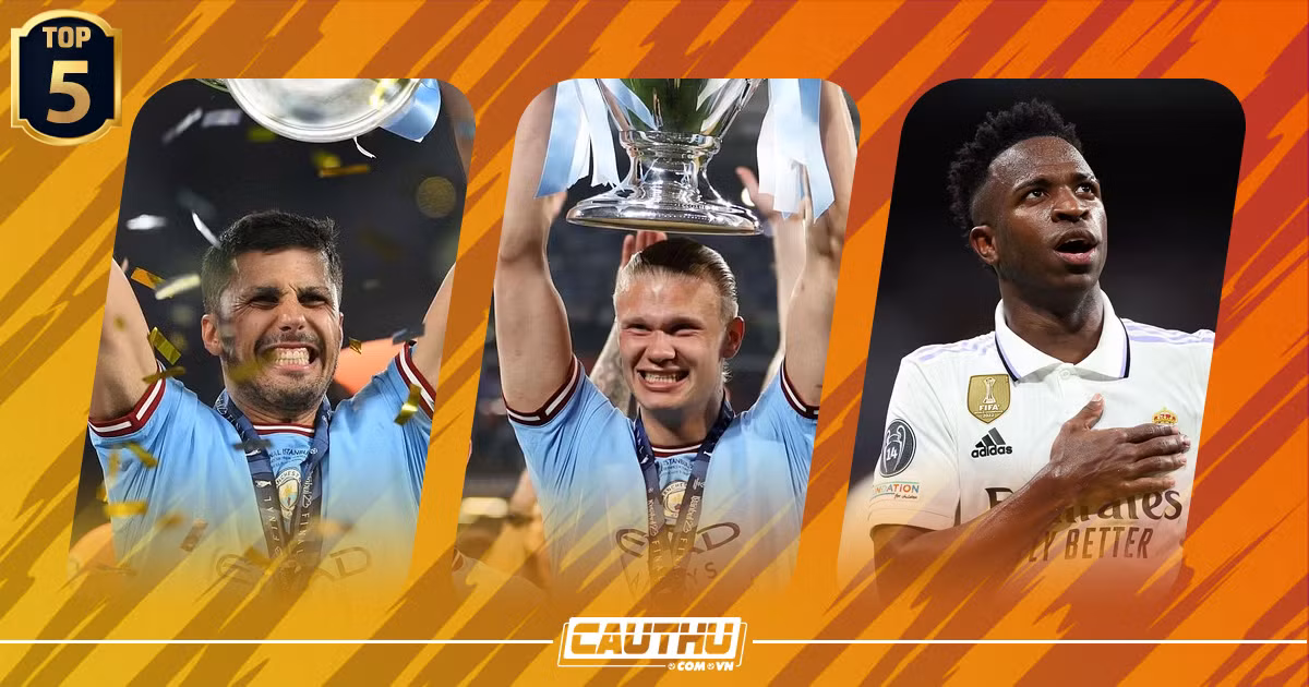 Top 5 cầu thủ hay nhất Champions League mùa 2022/23 Top 5 cau thu hay nhat Champions League mua 2022/23