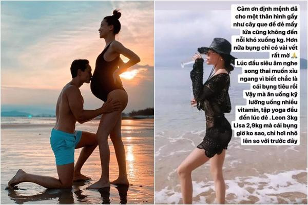 Minh Hang, Ha Ho van tap yoga cham chi du mang song thai-Hinh-2