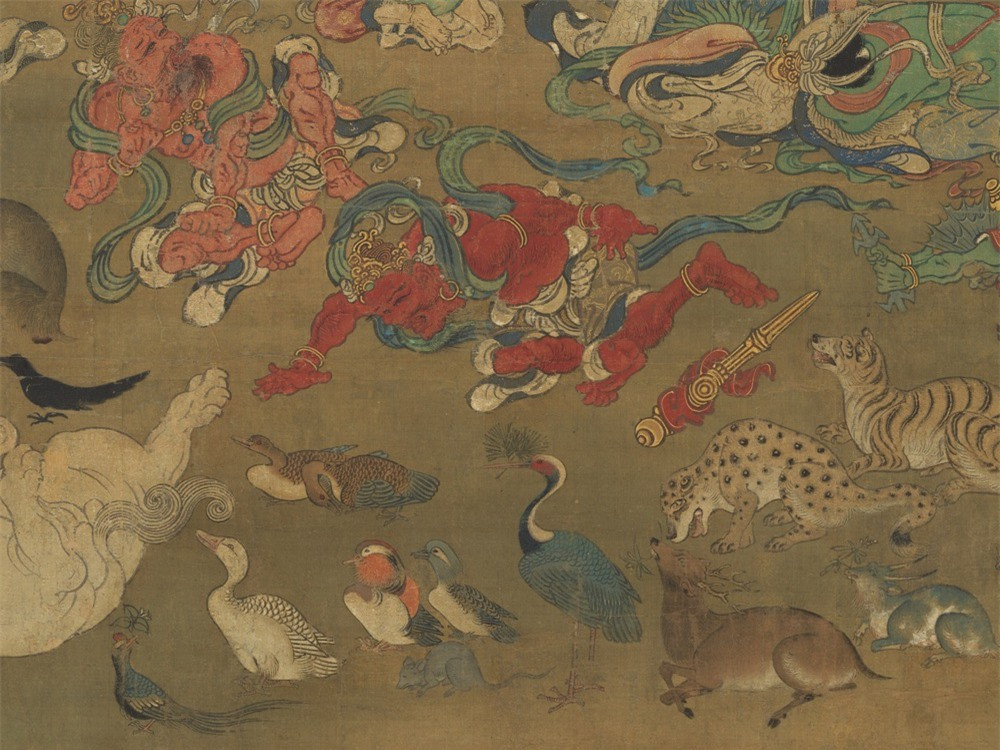 Phong to buc tranh Duc Phat nhap Niet ban: Chi 2 nguoi khong dau kho-Hinh-5