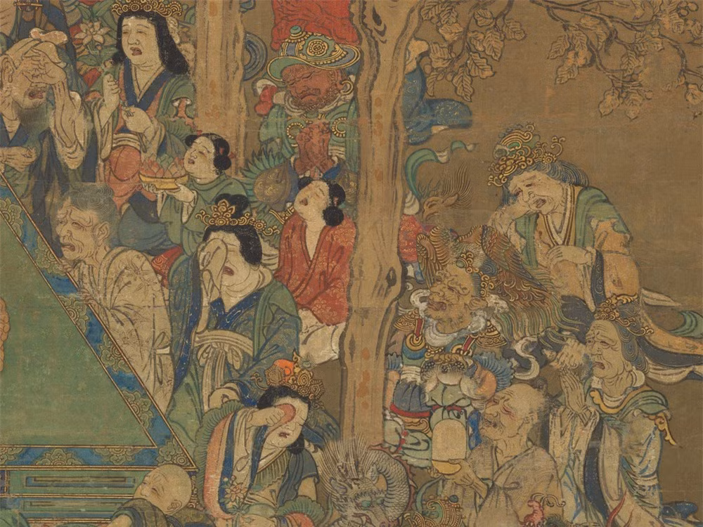 Phong to buc tranh Duc Phat nhap Niet ban: Chi 2 nguoi khong dau kho-Hinh-4