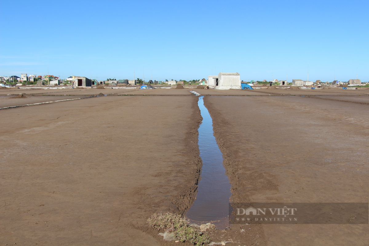 Đối với những diện tích không còn sản xuất muối, chính quyền địa phương tạo điều cho nhiều hộ dân chuyển đổi mục đích sang trồng màu, nuôi trồng thủy hải sản… Ảnh: Mai Chiến.