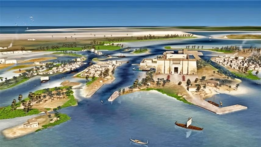 Tan tich Thonis-Heracleion: Thanh pho vang son dam minh duoi dai duong-Hinh-3