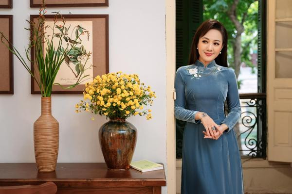 Me chong chua bao gio lo dien cua BTV Hoai Anh-Hinh-2