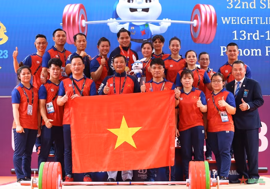 Diem lai cac HCV cua doan the thao Viet Nam tai SEA Games 32