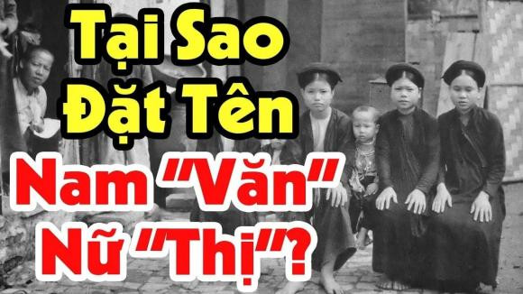 Tai sao nguoi xua dat ten cho con trai lai khong co chu 
