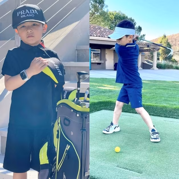 Con trai Đan Trường: Mới 6 tuổi đã chuẩn 'richkid' - Hình 2 Con trai Dan Truong: Moi 6 tuoi da chuan 'richkid'-Hinh-2