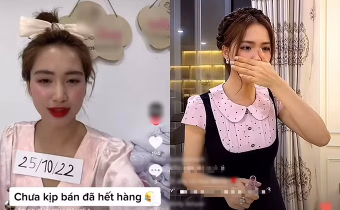 Hòa Minzy bán hàng online để kiếm thêm thu nhập (Ảnh: Chụp màn hình).