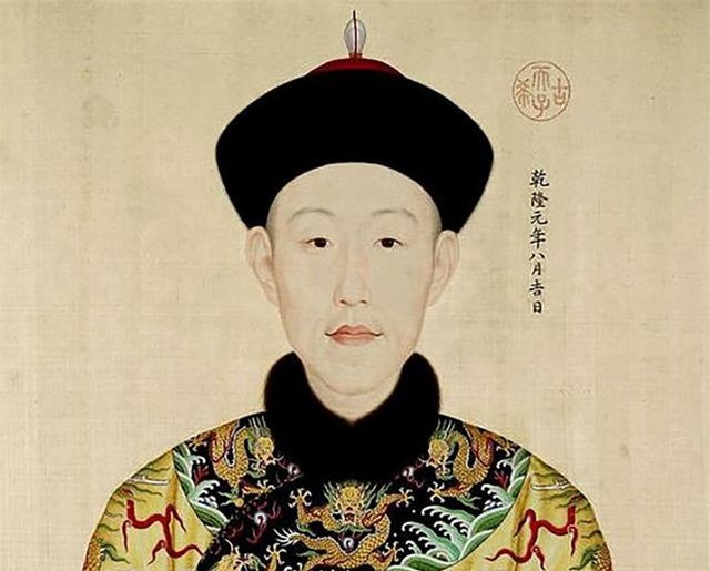 Phóng to bức chân dung Càn Long, cư dân mạng: Giống tài tử này! Phong to buc chan dung Can Long, cu dan mang: Giong tai tu nay!