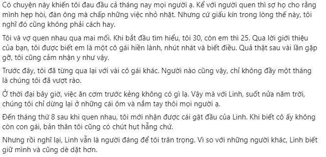 Tinh cu vo tang qua, chong am anh nhin tap hoa don nha nghi