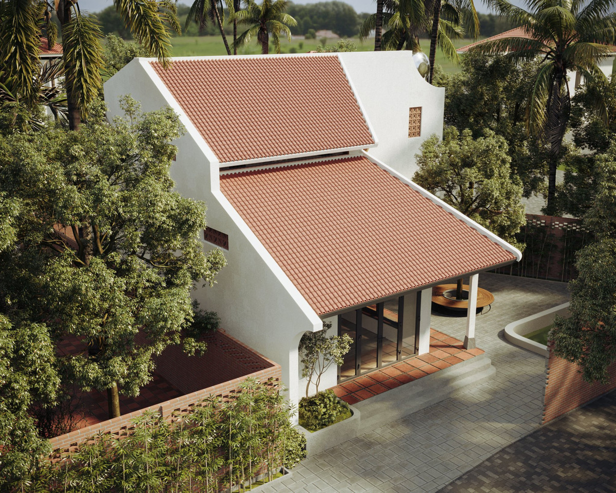 Nha mai doc truyen thong o Ha Noi quanh nam mat me voi vuon cay-Hinh-4