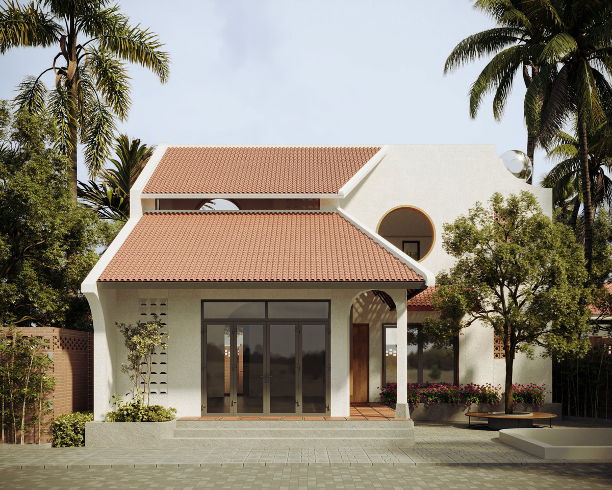 Nha mai doc truyen thong o Ha Noi quanh nam mat me voi vuon cay-Hinh-5