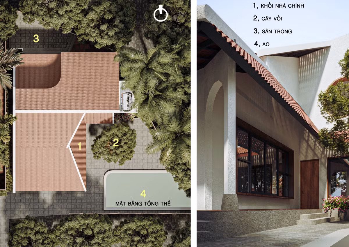 Nha mai doc truyen thong o Ha Noi quanh nam mat me voi vuon cay-Hinh-3