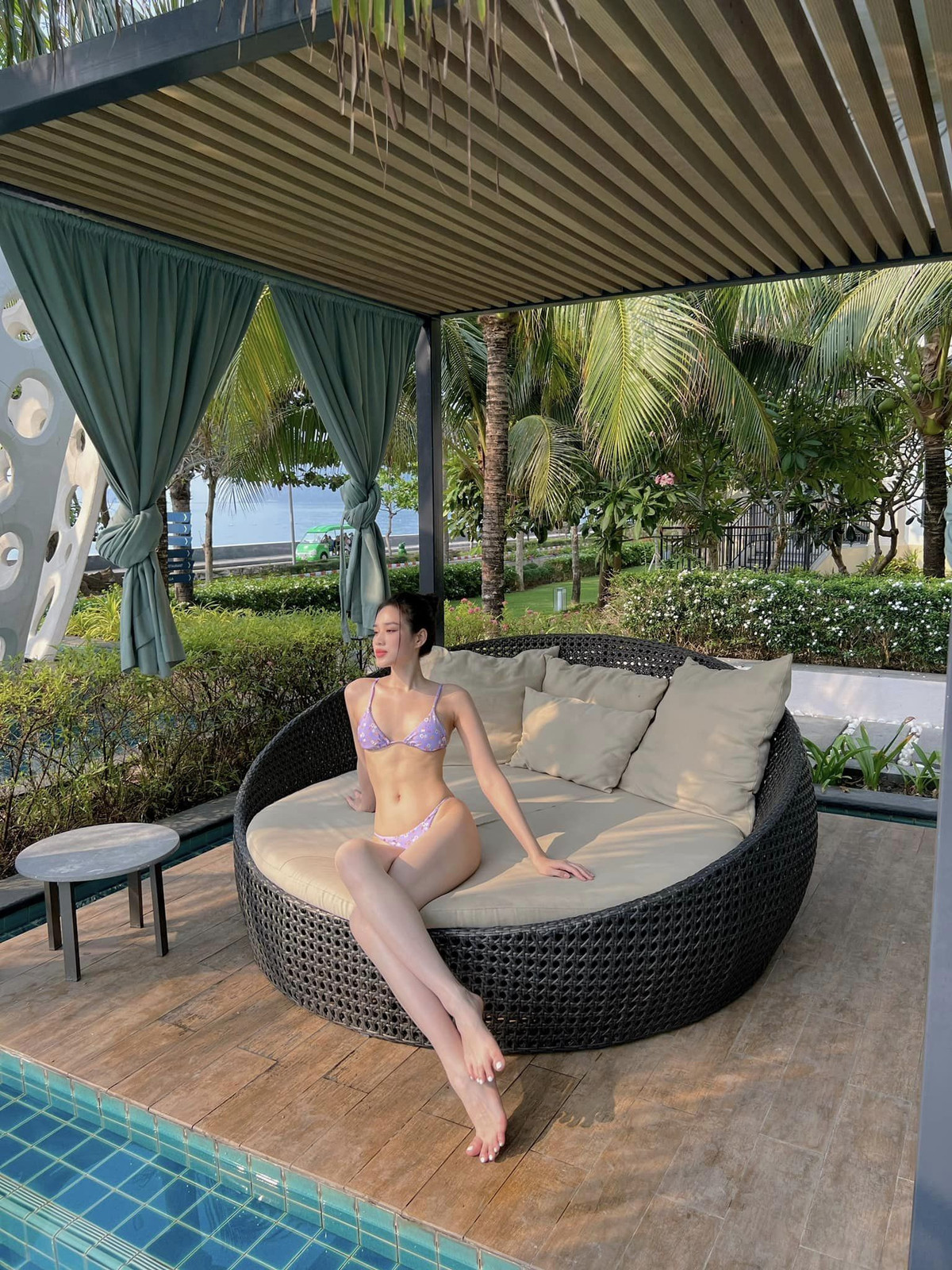 Dan my nhan Viet khoe hinh the dang nguong mo voi bikini-Hinh-2