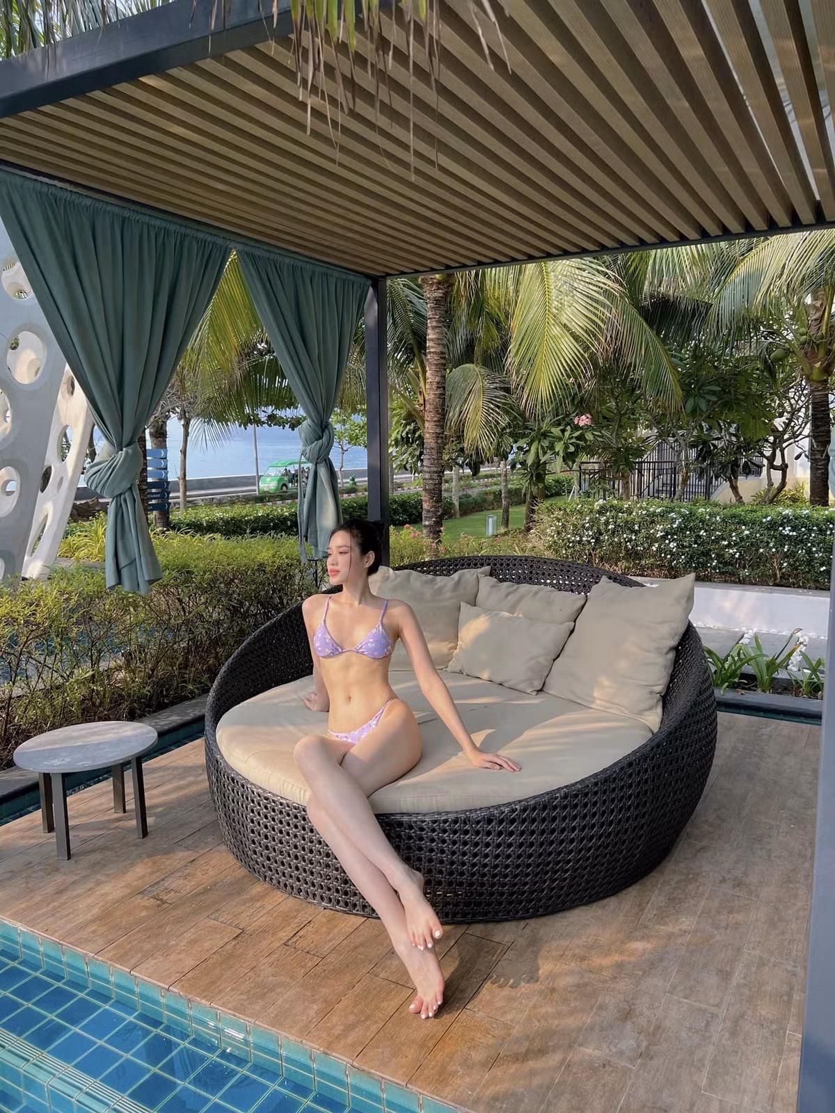 Dan my nhan Viet khoe hinh the dang nguong mo voi bikini-Hinh-2