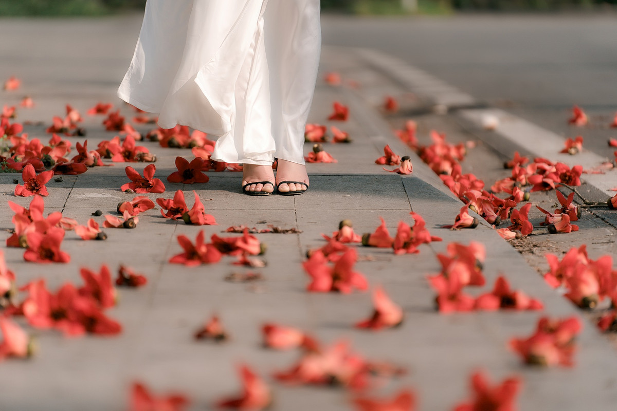 Thang 3 mua hoa gao xu Hue