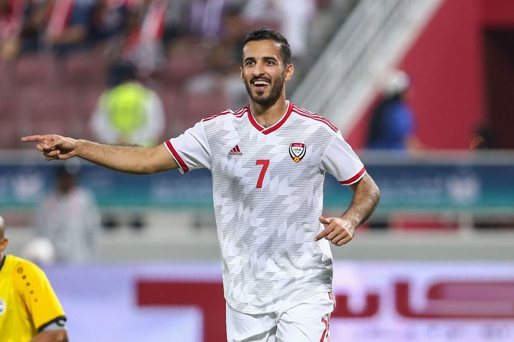 7. Ali Mabkhout (UAE, 80 bàn/107 trận).