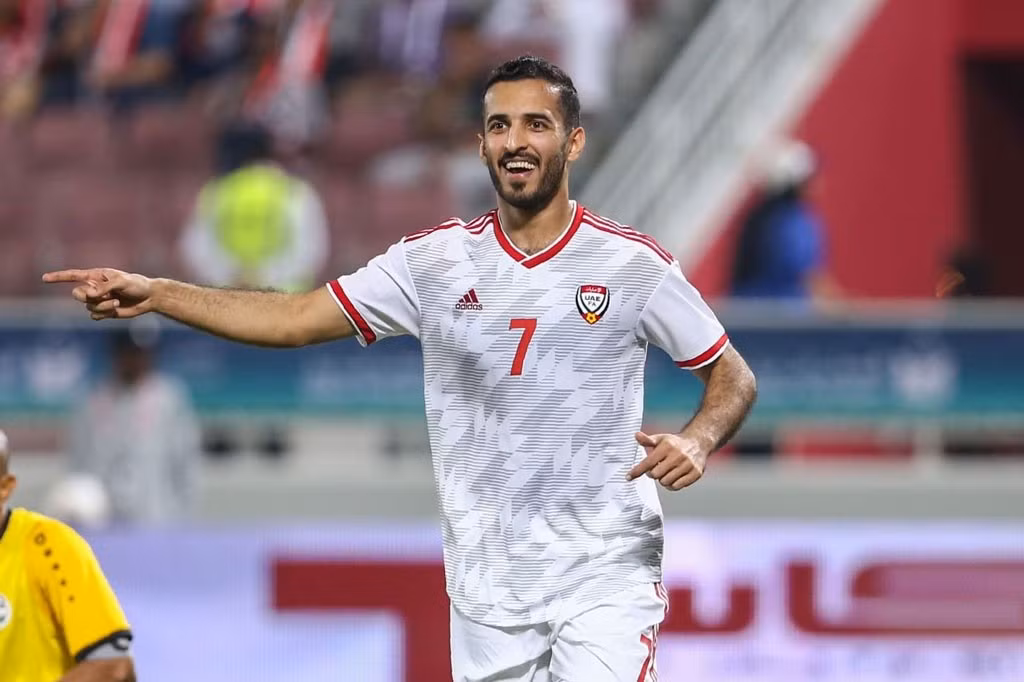 7. Ali Mabkhout (UAE, 80 bàn/107 trận).