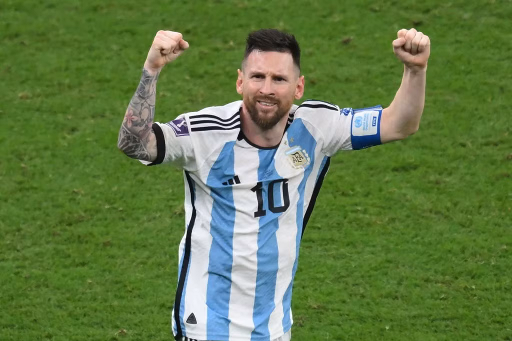 3. Lionel Messi (Argentina, 97 bàn/172 trận).