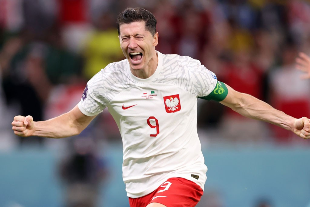 9. Robert Lewandowski (Ba Lan, 78 bàn/138 trận).