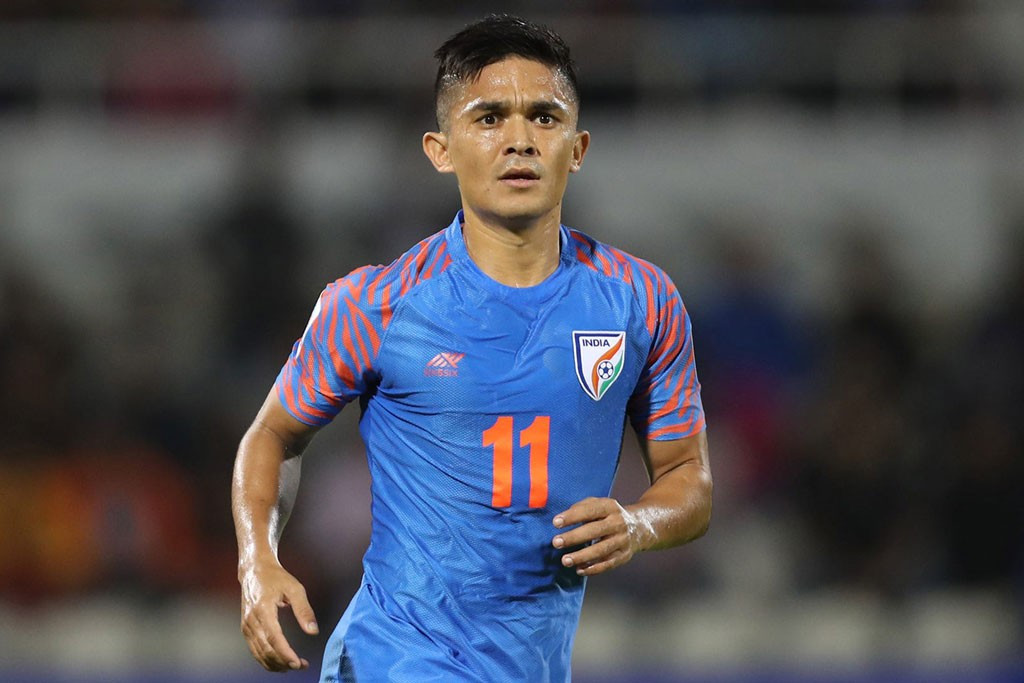 =5. Sunil Chhetri (Ấn Độ, 84 bàn/131 trận).