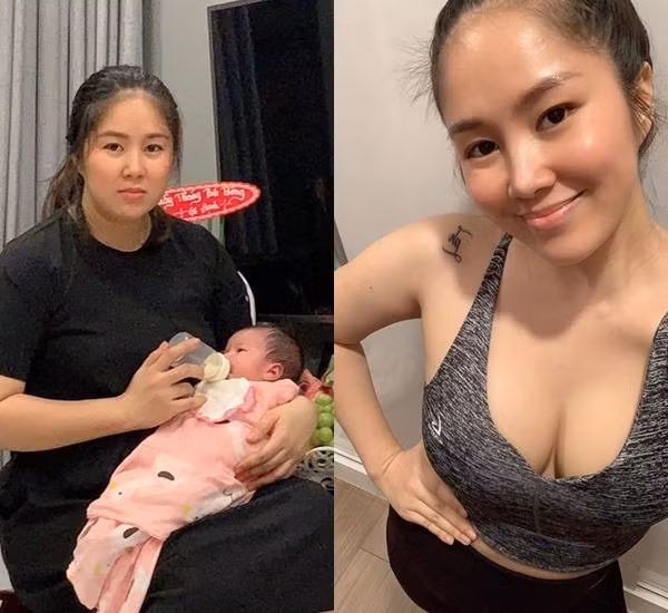 Bà mẹ bỉm sữa đã có màn “lột xác” ngoạn mục khi lấy lại vóc dáng bằng việc chăm chỉ tập luyện. Trong 2 năm, nữ diễn viên gợi cảm vượt bậc sau khi giảm 30 kg.