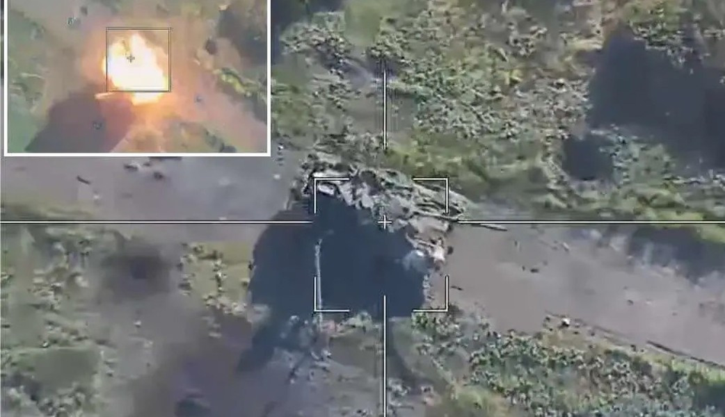 Trang Armyrecognition đưa tin hôm 22/8, UAV tự sát Lancet của Nga đã được lệnh phá hủy chiếc xe tăng T-90M cũng của nước này. Động thái được cho là nhằm ngăn chặn nó rơi vào tay đối phương. Theo Armyrecognition, Militay Today.