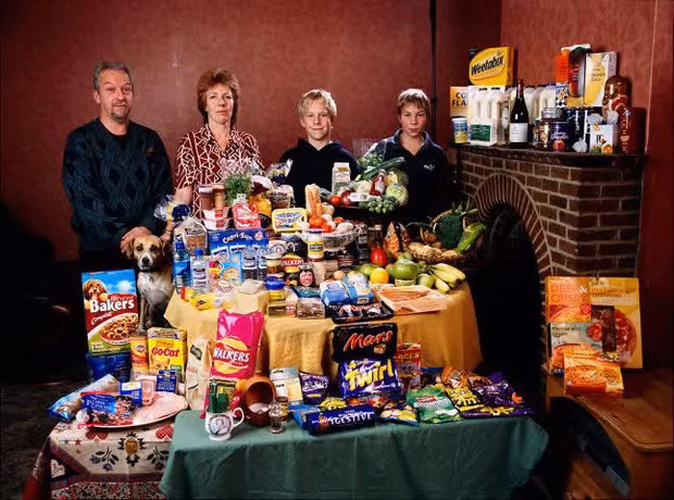 Bo anh doc dao ve bua an cua cac gia dinh khap the gioi-Hinh-13