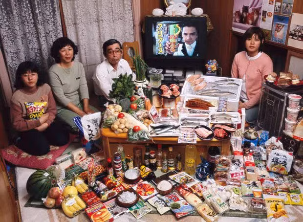 Bo anh doc dao ve bua an cua cac gia dinh khap the gioi-Hinh-2