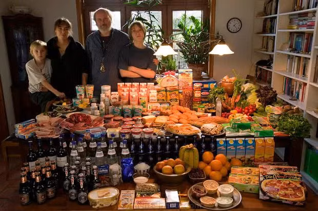 Bo anh doc dao ve bua an cua cac gia dinh khap the gioi-Hinh-15