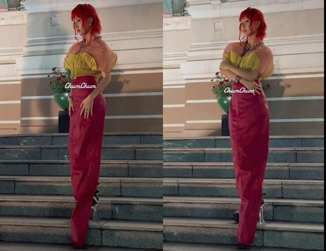 ối 15/3, Quỳnh Anh Shyn gây chú ý khi xuất hiện với oufit cá tính tại một sự kiện thời trang. Tuy nhiên, người đẹp Hà thành không may gặp sự cố khá đáng tiếc.