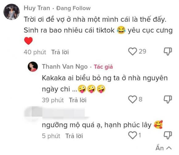Ngo Thanh Van cham quay tiktok, Huy Tran phan ung khien fan nguong mo-Hinh-3
