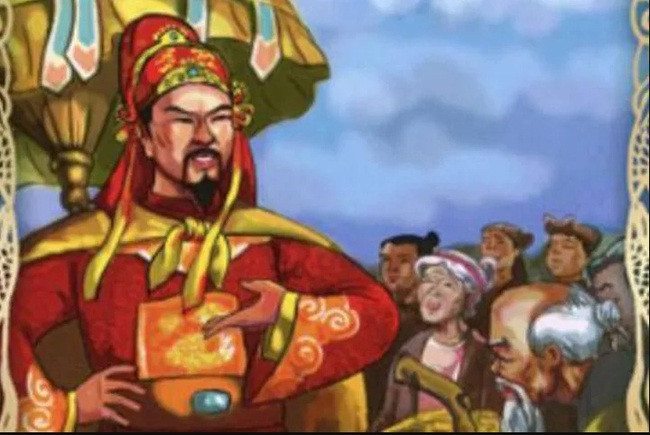 Vua Le Dai Hanh tang con vat gi khien su than nha Tong khiep so?