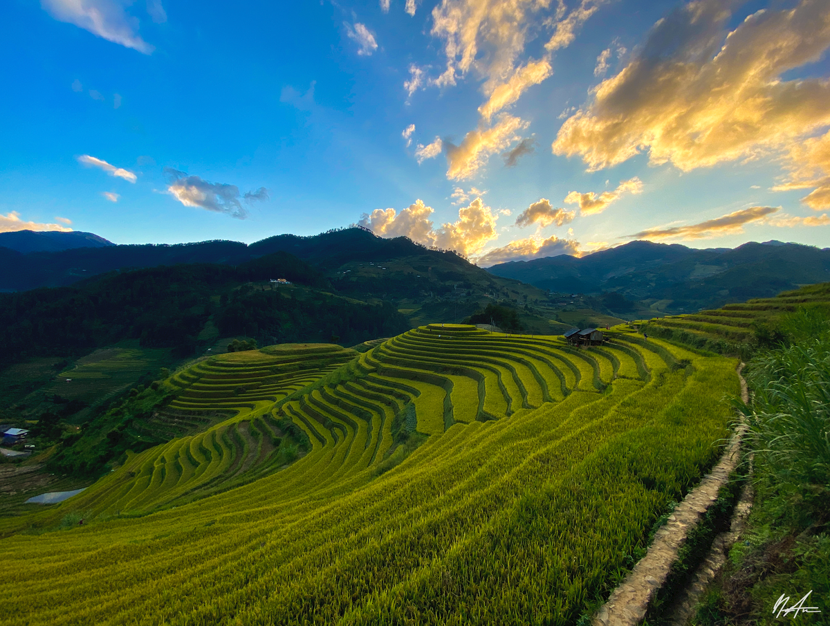 Khí hậu tại Mù Cang Chải quanh năm mát mẻ, nhiệt độ trung bình hàng năm dao động từ 19 - 21 độ C (Ảnh: Tuấn Anh).