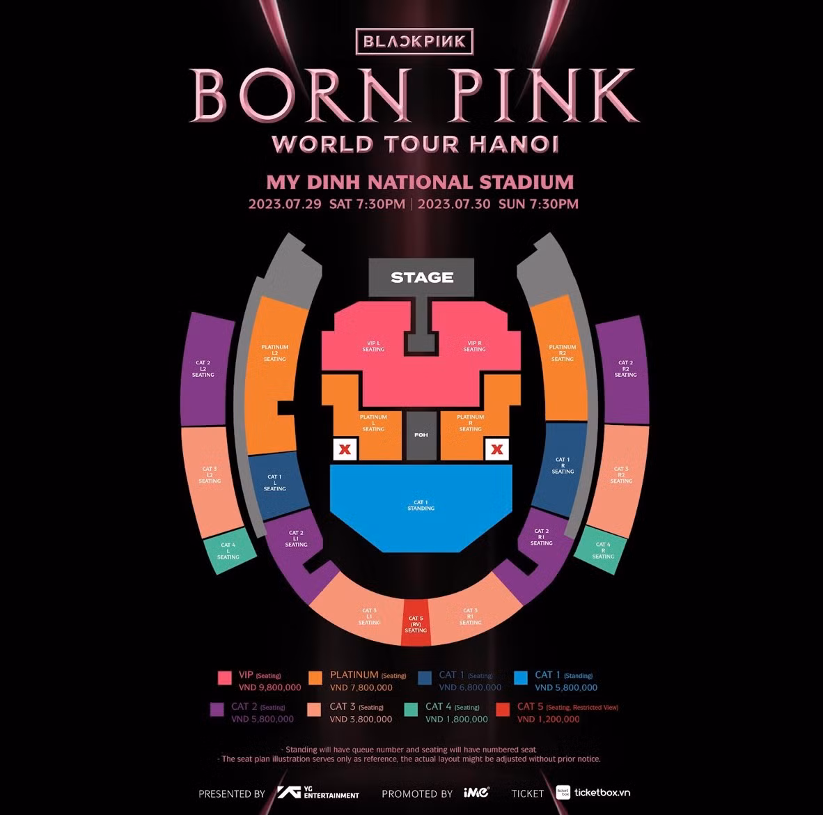 Gia ve, so do san khau chinh thuc cua concert Blackpink tai Ha Noi-Hinh-2