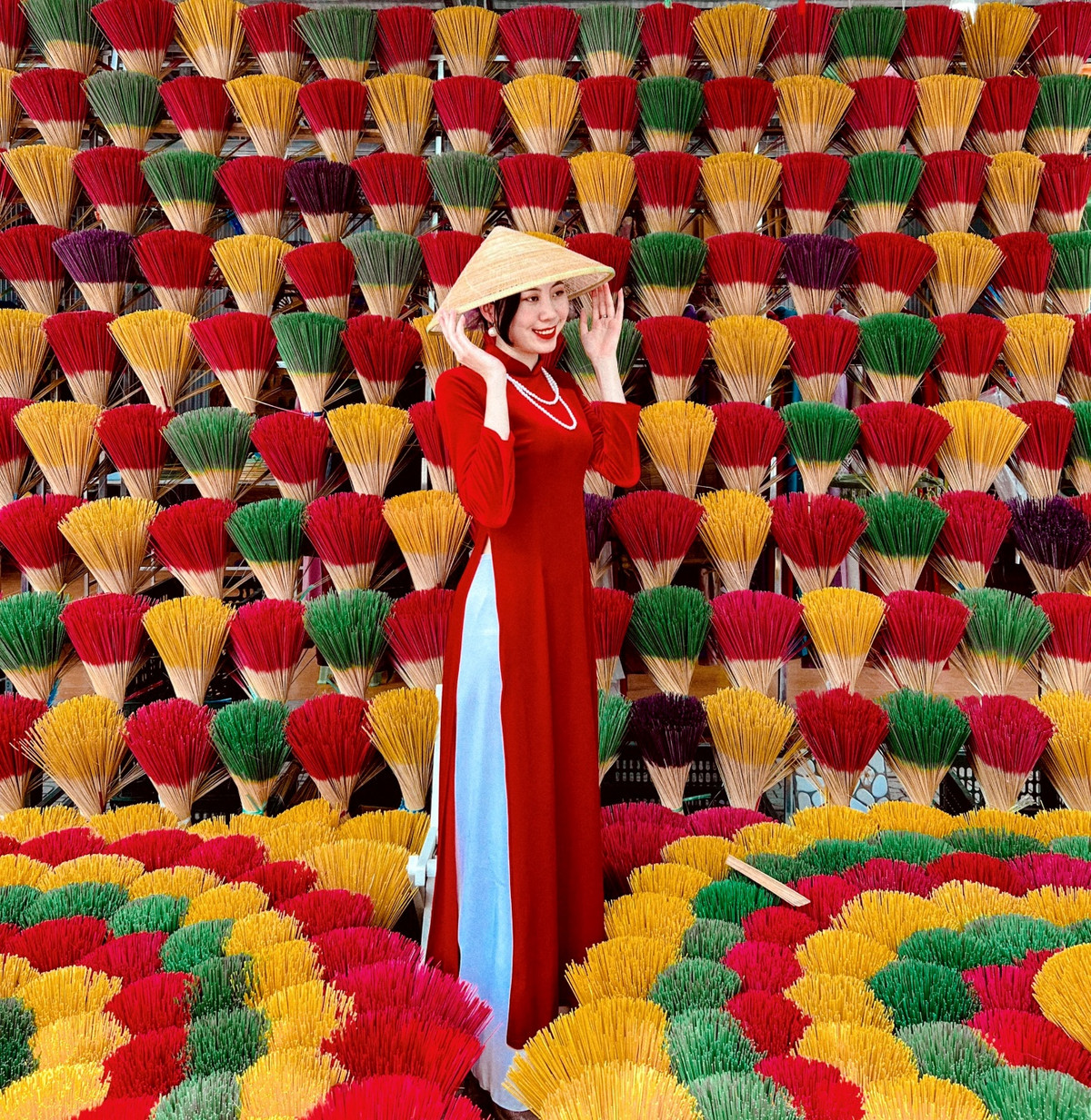 Làng hương nổi tiếng xứ Huế.