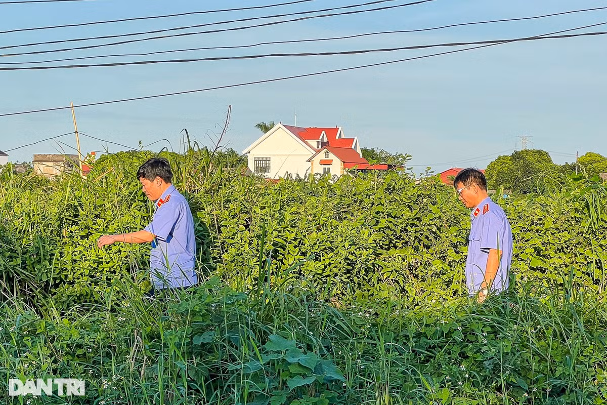 17h10 phút cùng ngày, cán bộ Viện kiểm sát rời khỏi khu vực phát hiện thi thể cháu bé. Theo nguồn tin của phóng viên Dân trí, nghi phạm trong vụ việc trên là giúp việc cho gia đình bé gái, sinh năm 1996, quê Bắc Giang. Nguồn tin của phóng viên Dân trí cho biết, bước đầu, cơ quan chức năng xác định động cơ của nghi phạm gây án là để tống tiền.