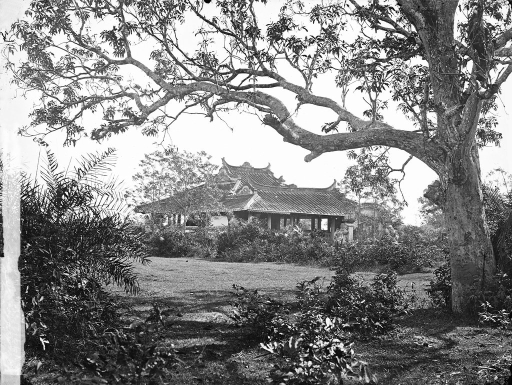 Các bức ảnh John Thomson chụp ở Sài Gòn gồm các ảnh ở cảng Sài Gòn (giống các ảnh của Gsell, rõ và đẹp), các ảnh trên đường đi Chợ Lớn, ảnh ở Chợ Lớn, ảnh đường đến Lăng Cha Cả, ảnh lăng và miếu nổi gần Gò Vấp. Ảnh Lăng Cha Cả, 1867, lúc này còn hoang vắng, phía trước là cây xoài to lớn.