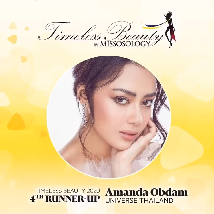 Ngoài ra, các vị trí tiếp theo trong top 5 "Vẻ đẹp vượt thời gian" gồm Á hậu 3 Hoa hậu Hoàn vũ 2020 - Adline Castelino, Á hậu 2 Hoa hậu Hoàn vũ 2020 - Janick Maceta, Hoa hậu Hoàn Vũ 2020 - Andrea Meza và Hoa hậu Hoàn vũ Thái Lan 2020 – Amanda Obdam.