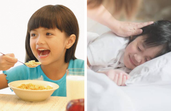 5 thoi diem cha me de tre tu lap keo lon chi biet an bam