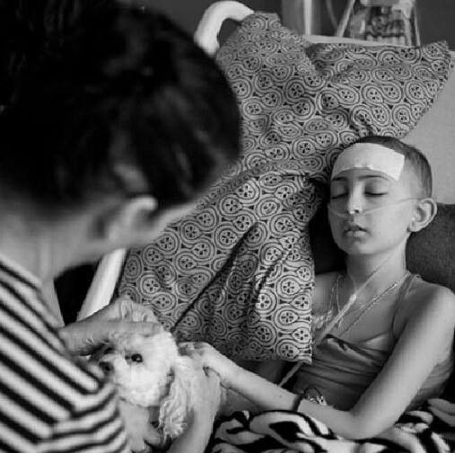 Sau hóa trị, phẫu thuật và xạ, tháng 9/2008 bác sĩ phát hiện bệnh đã di căn đến hạch bạch huyết nhỏ gần tim Talia.