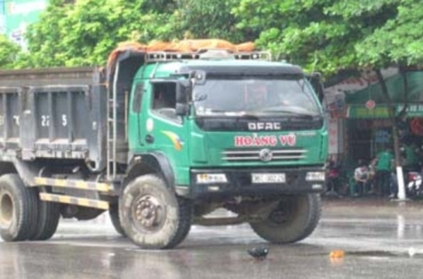 Xe tải tông chết người trong nội thành TP Thanh Hóa xảy ra ngày 22/7.