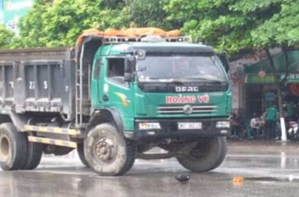 Xe tải tông chết người trong nội thành TP Thanh Hóa xảy ra ngày 22/7.