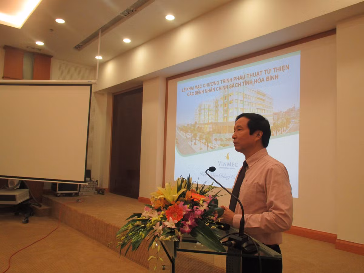 GS Nguyễn Thanh Liêm công bố chương trình