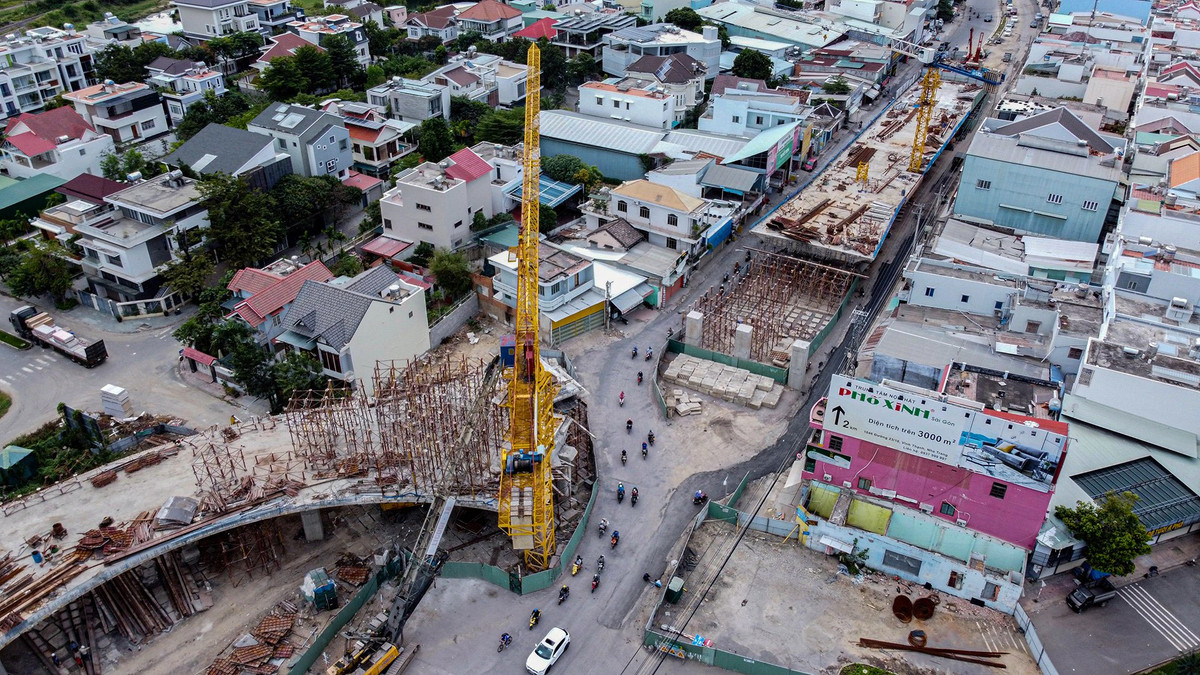 Nut giao thong Ngoc Hoi hon 1.300 ty sau 4 nam thi cong-Hinh-2