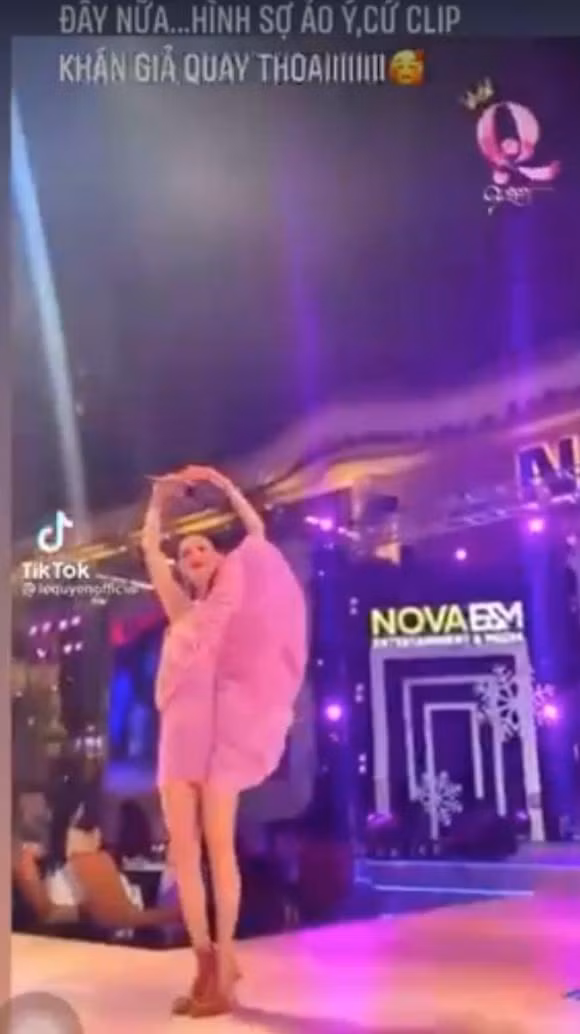 Le Quyen tung clip camera thuong kem tuyen bo gay choang-Hinh-2