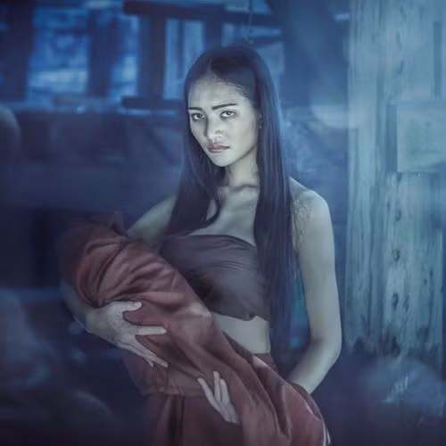 Mae Nak là một người phụ nữ chết sau khi sinh nở, trở thành ma ám những người đàn ông. Một đặc điểm nhận dạng Mea Nak là nó có thể kéo dài cánh tay khi cần thiết.