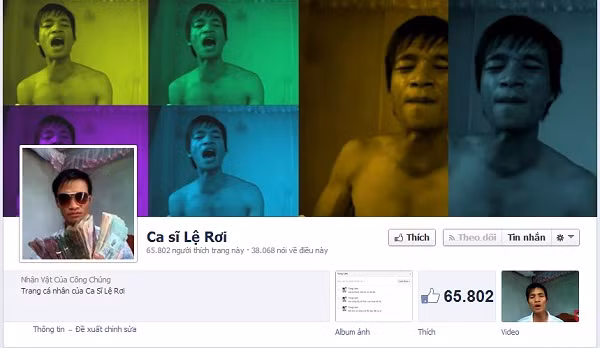 Lệ Rơi xuất hiện giống như một hiện tượng lạ đang làm "điên đảo" mạng Việt.